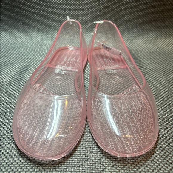 GAP KIDS pink ballet flat jelly shoe slip on flat dress play shoes. NWT. Size 13 - Picture 3 of 15